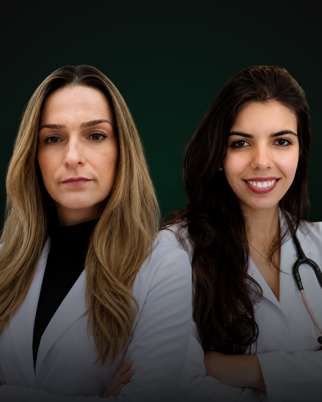 Professoras Patricia Coletto e Scarlath Ohana